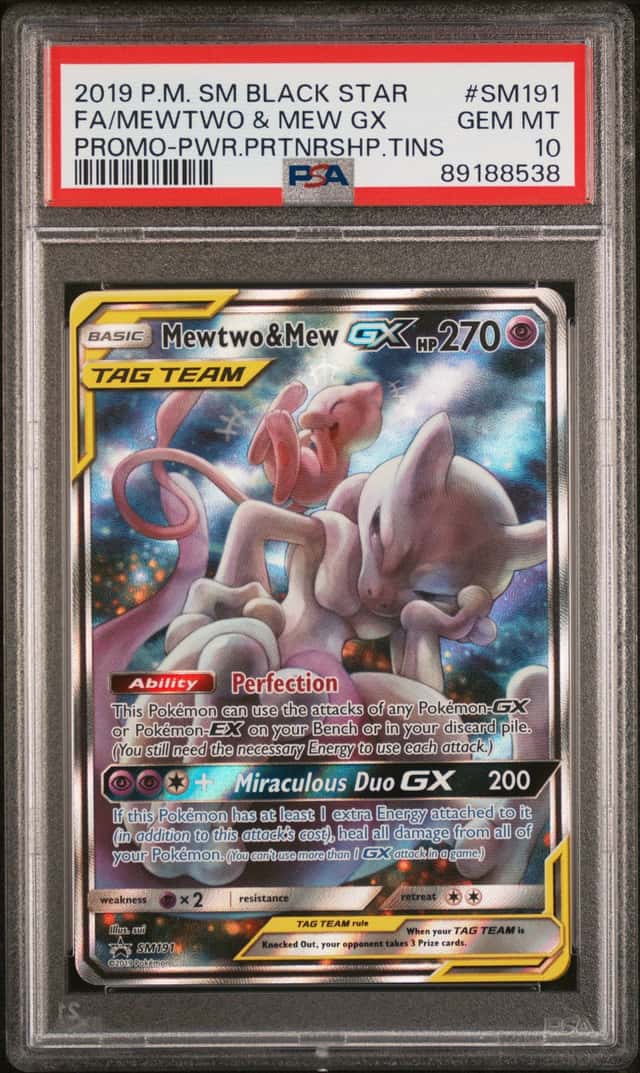 Mewtwo & Mew GX