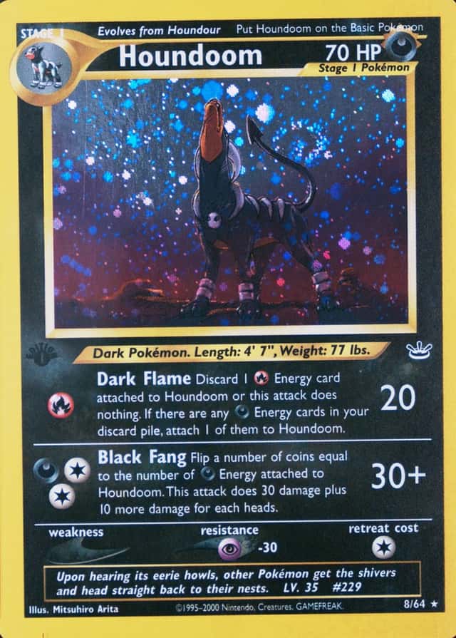Double Holo · Error · Holo · 1st Edition
