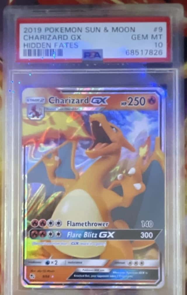 Pokemon Charizard GX SM211 Hidden Fates Holo Promo English 2019 PSA 10