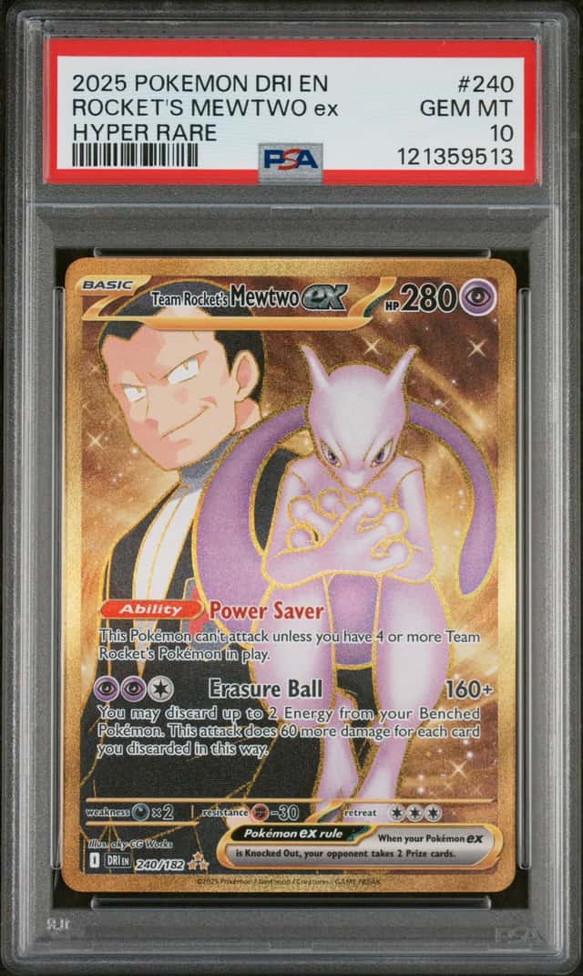 ROCKET'S MEWTWO ex