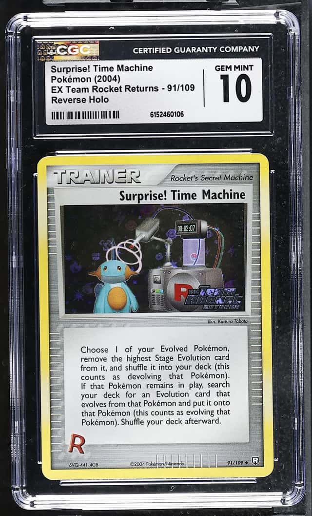 Surprise! Time Machine