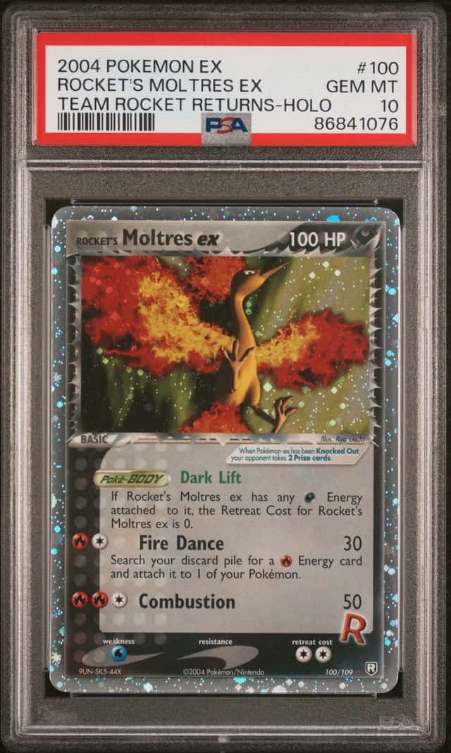 Rocket's Moltres EX
