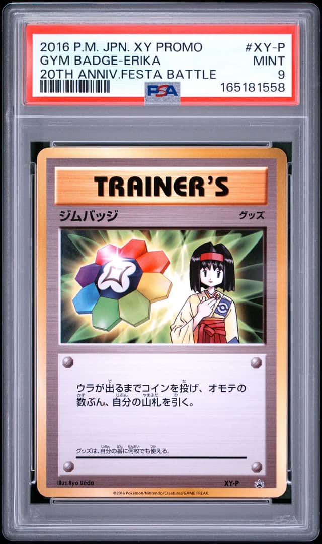 GYM BADGE-ERIKA