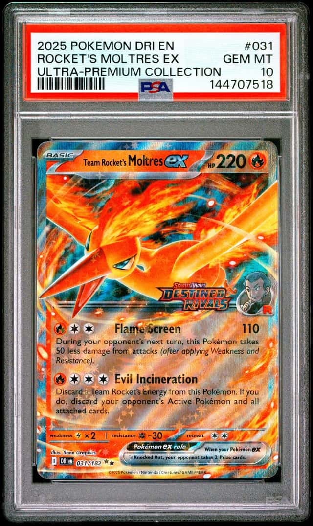Rocket's Moltres EX