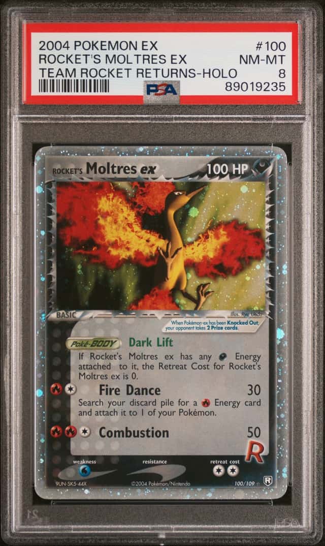 Rocket's Moltres EX
