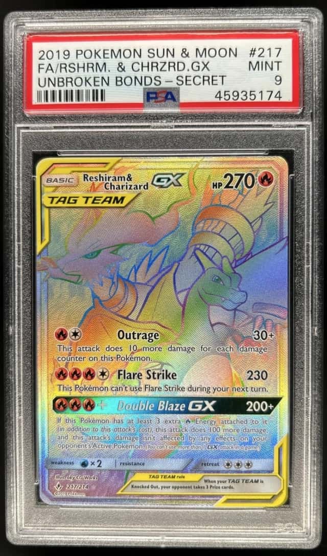 Reshiram & Charizard GX