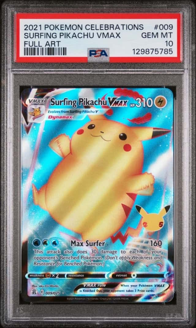 Surfing Pikachu VMAX