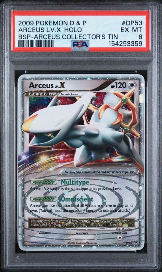 Arceus Collector's Tin