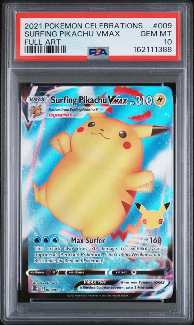 Surfing Pikachu VMAX