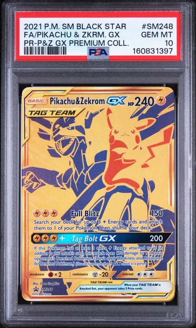 Pikachu & Zekrom GX