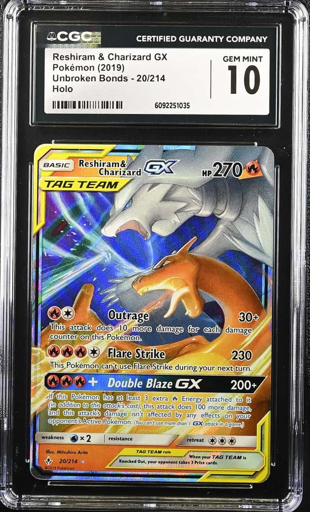 Reshiram & Charizard GX
