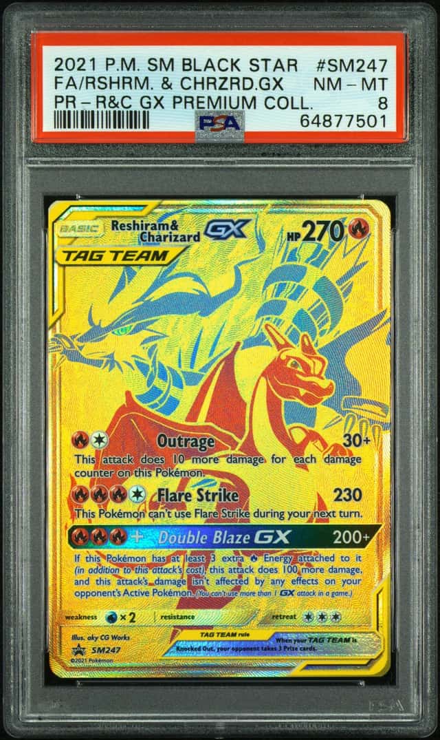 Reshiram & Charizard GX