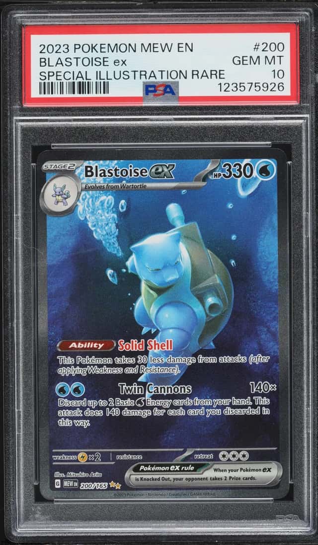 BLASTOISE ex