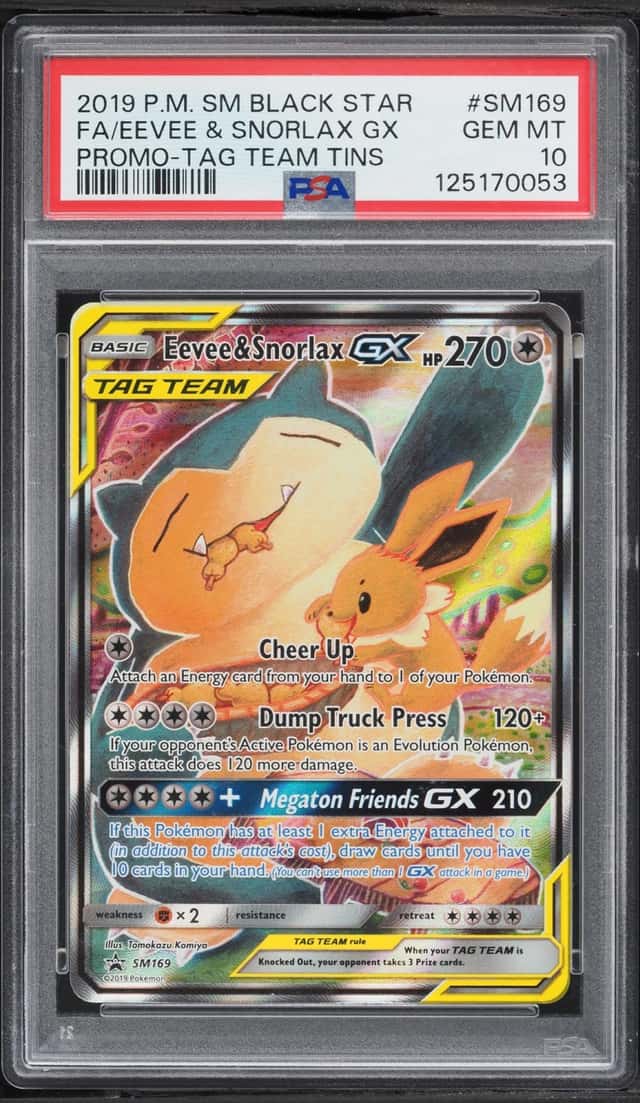 Eevee & Snorlax GX