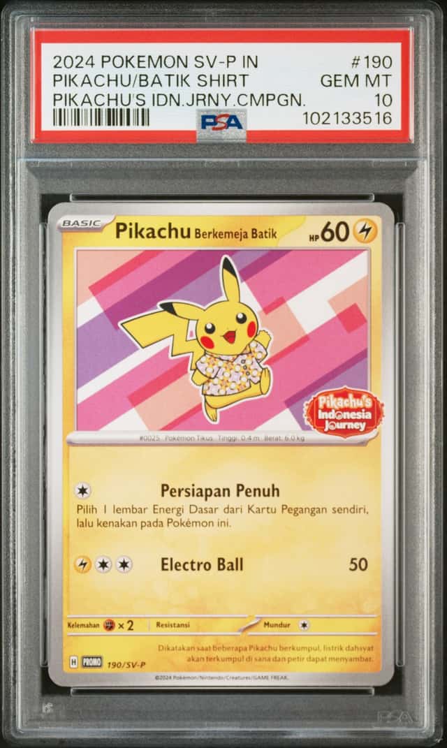Pikachu/Batik Shirt