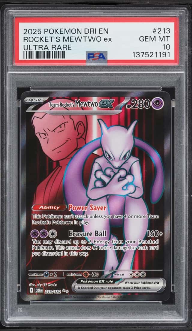 ROCKET'S MEWTWO ex