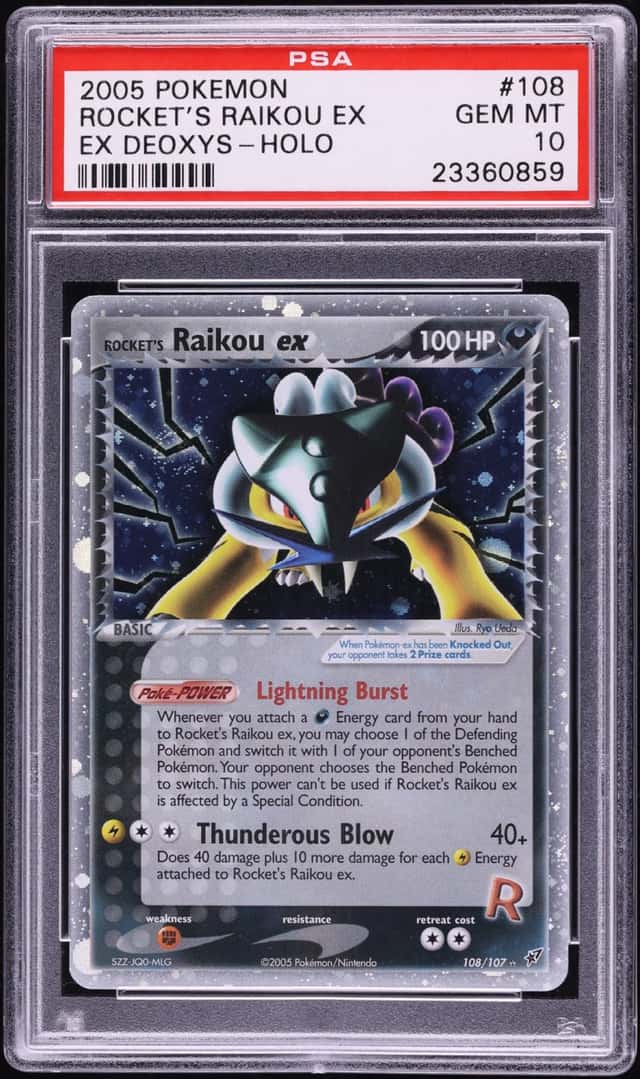 Rocket's Raikou ex