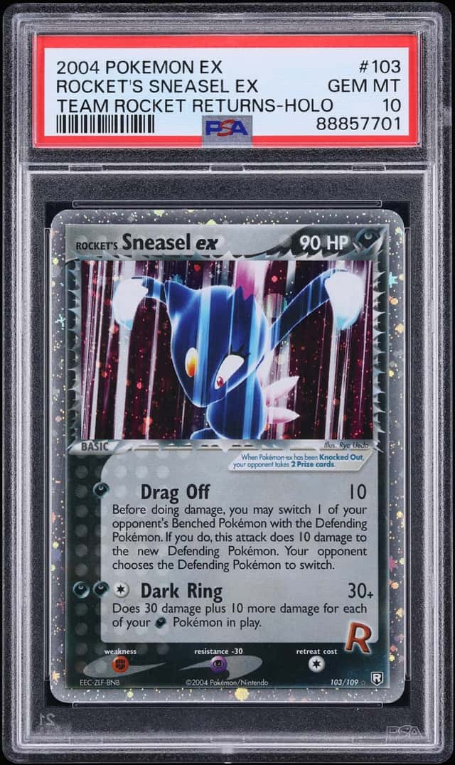Rocket's Sneasel EX
