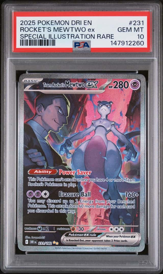 ROCKET'S MEWTWO ex