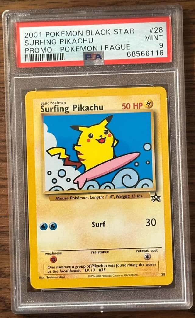 Surfing Pikachu