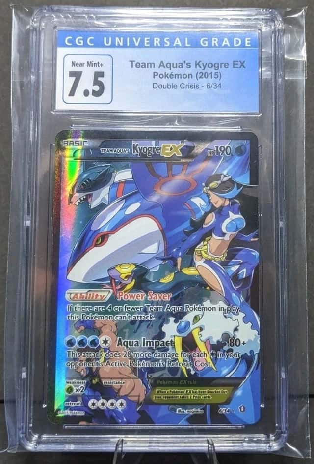 Team Aqua's Kyogre EX