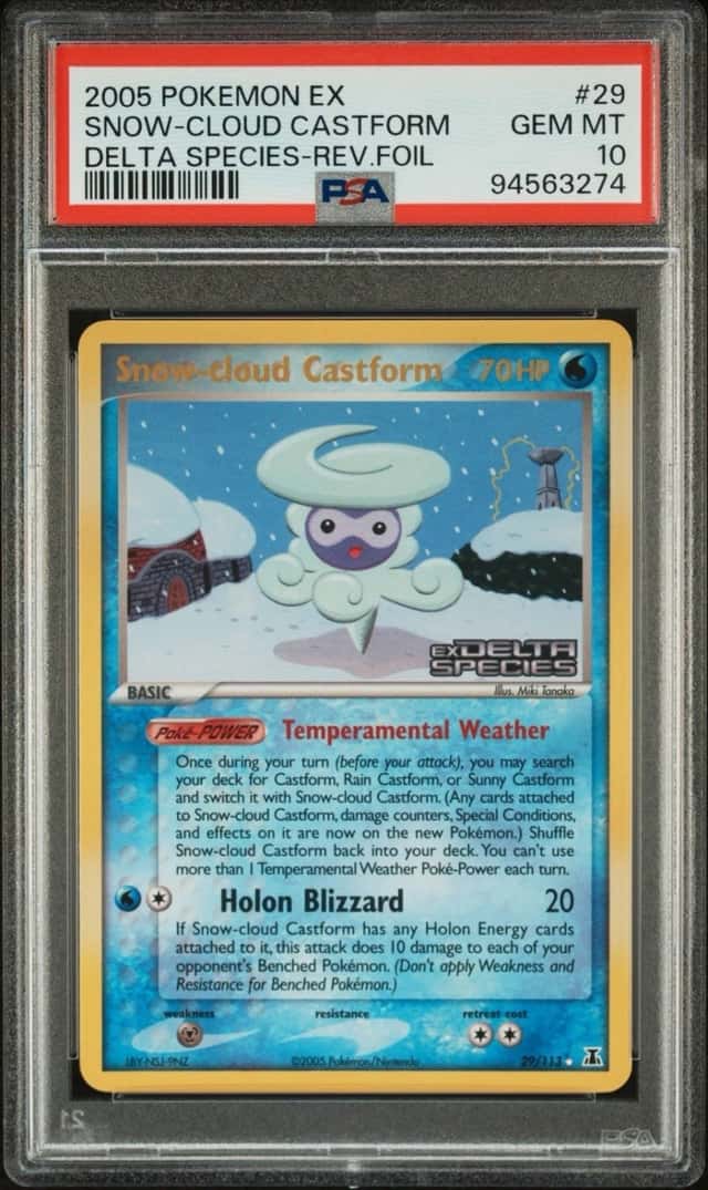 Snow-cloud Castform