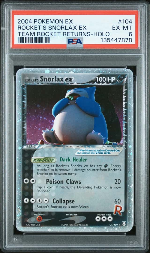 Rocket's Snorlax EX