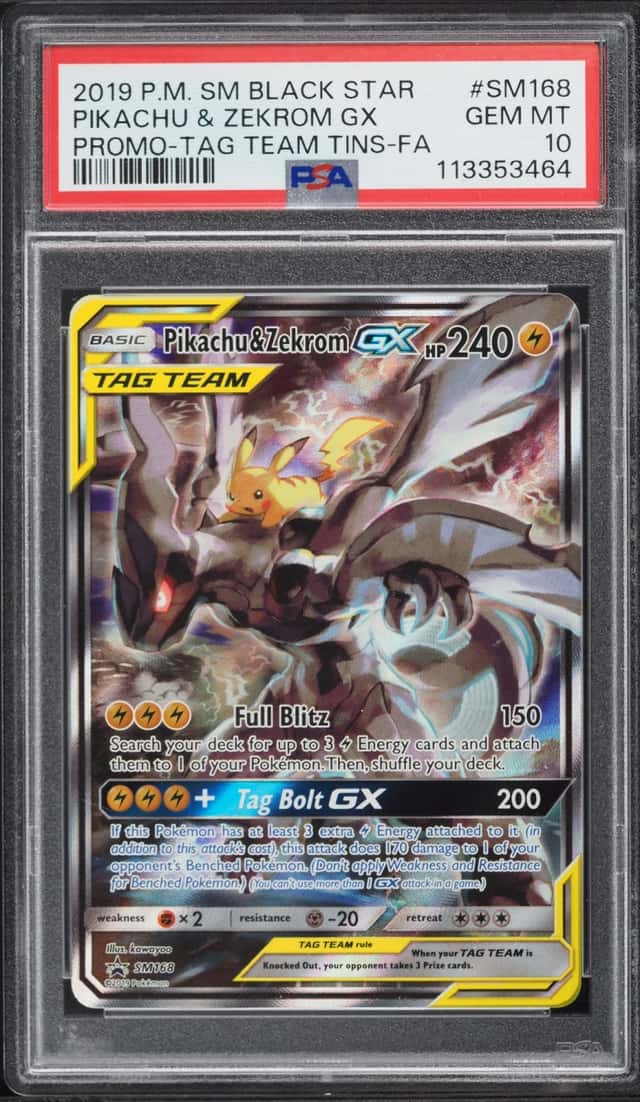 Pikachu & Zekrom GX