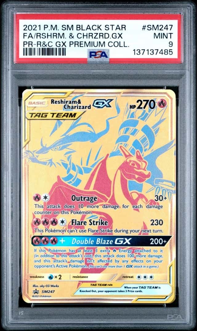 Reshiram & Charizard GX