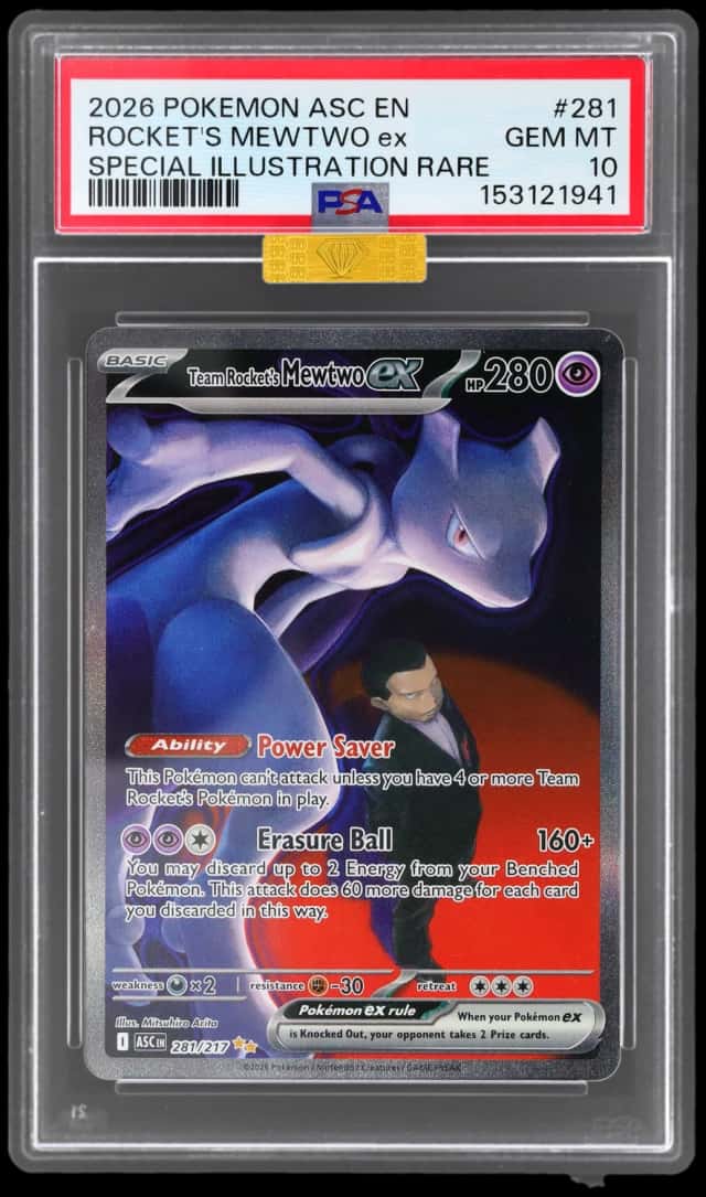 ROCKET'S MEWTWO ex