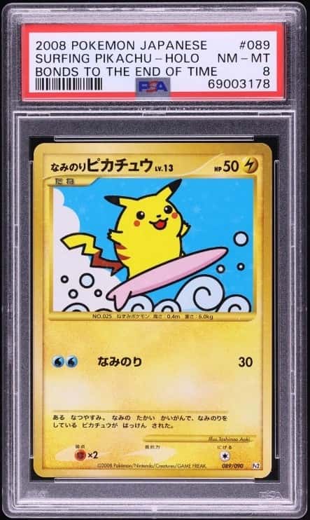 Surfing Pikachu