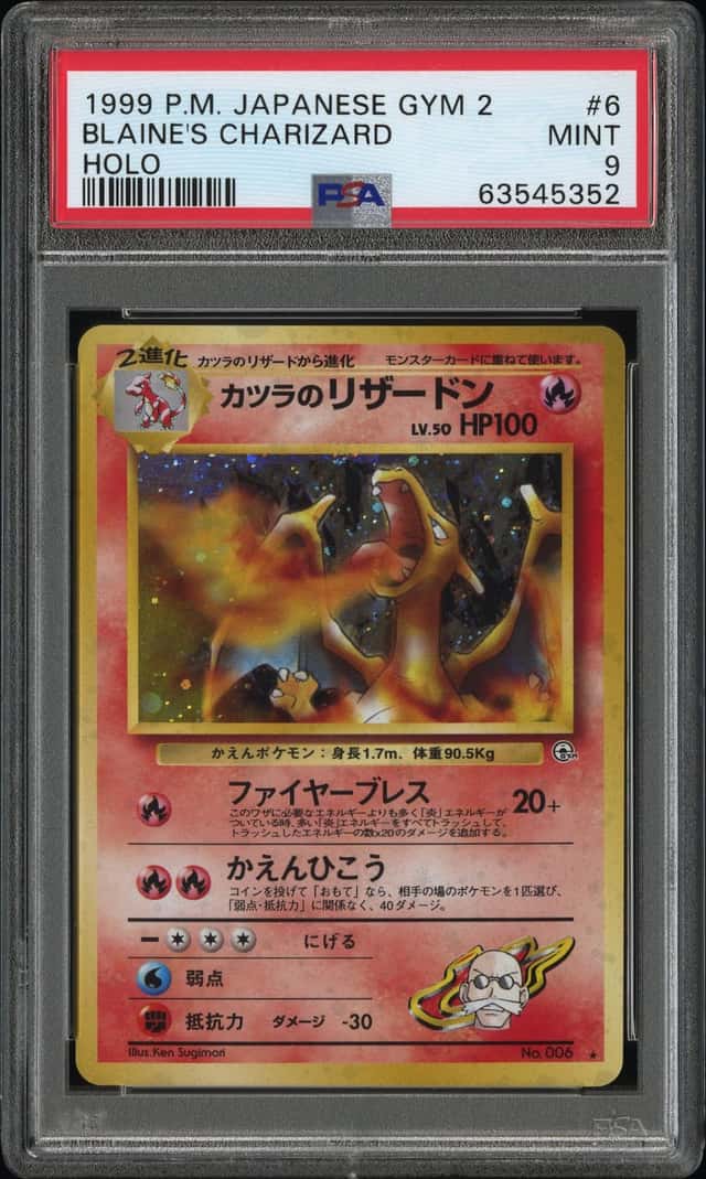 Blaine's Charizard