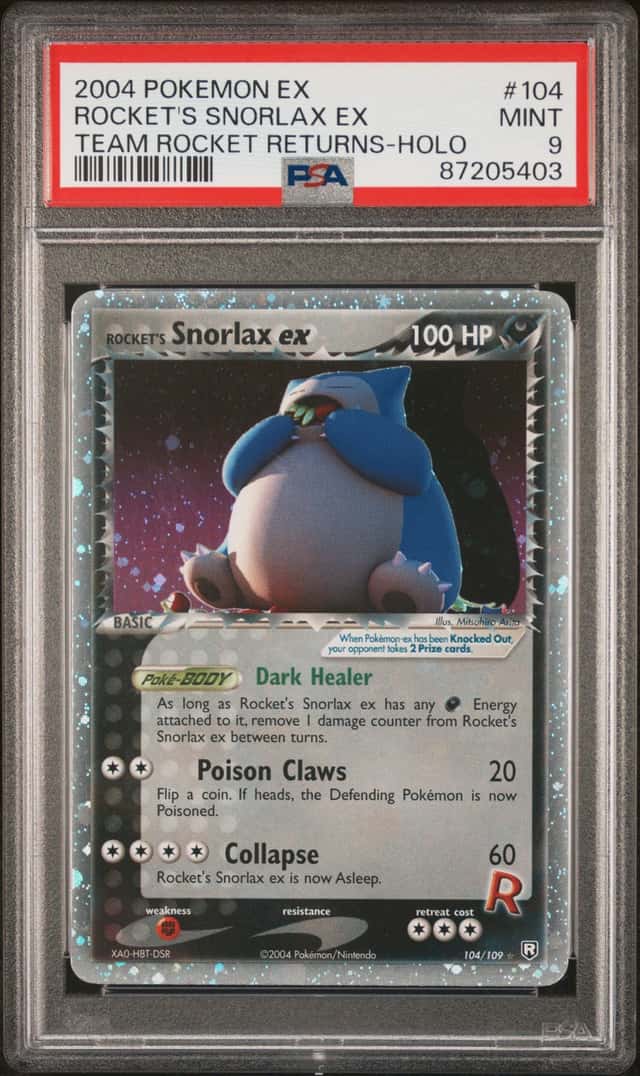 Rocket's Snorlax EX