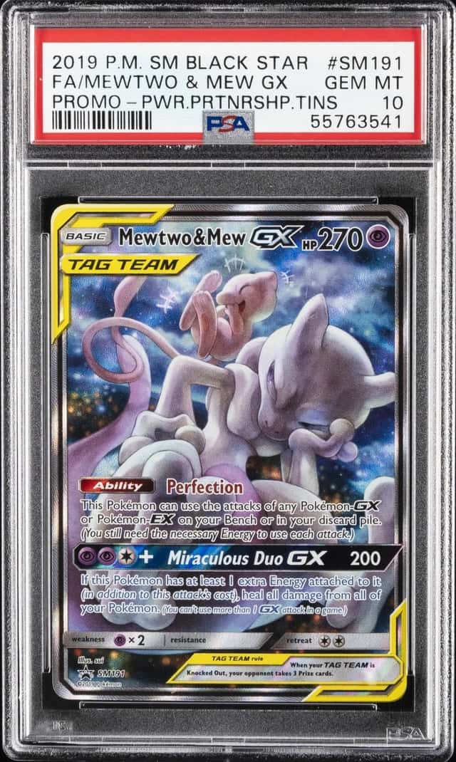 Mewtwo & Mew GX