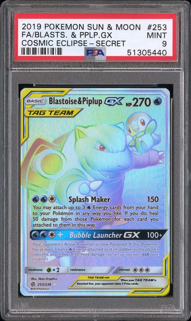 Blastoise & Piplup GX
