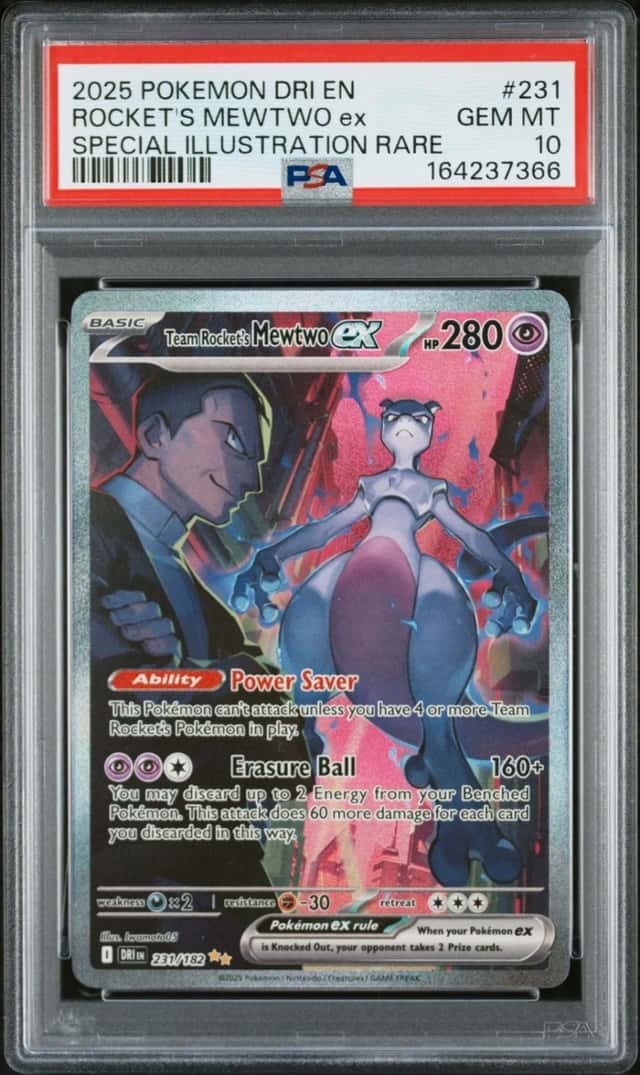 ROCKET'S MEWTWO ex