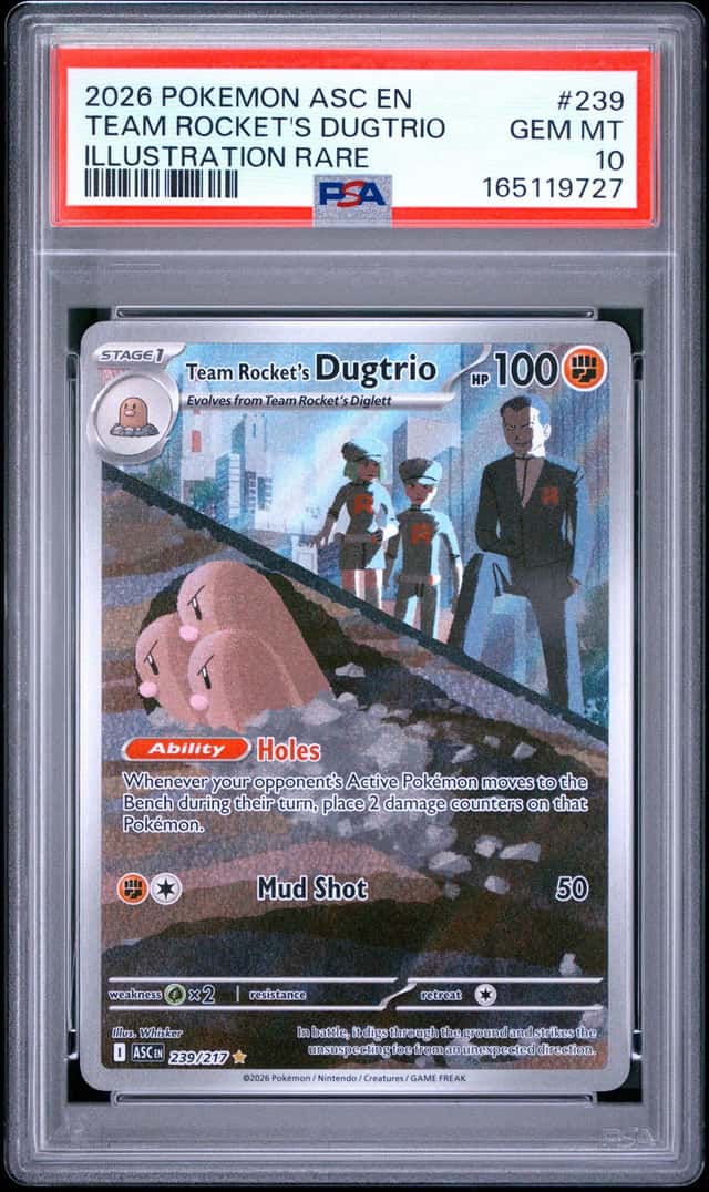 Team Rocket's Dugtrio