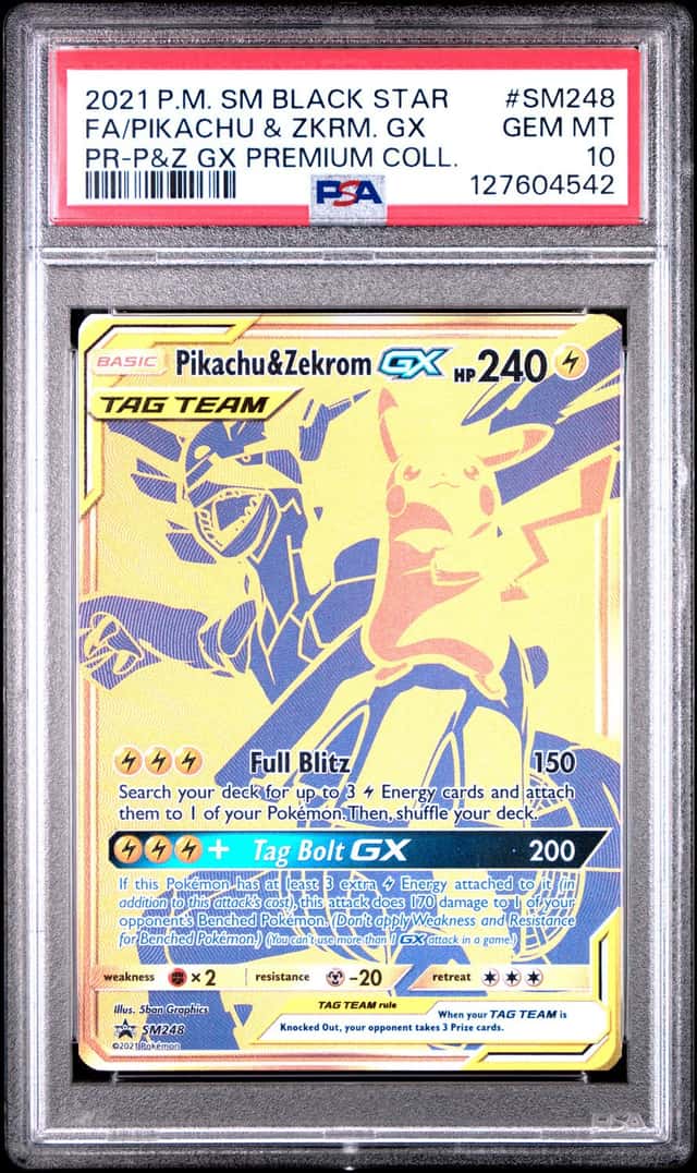 Pikachu & Zekrom GX