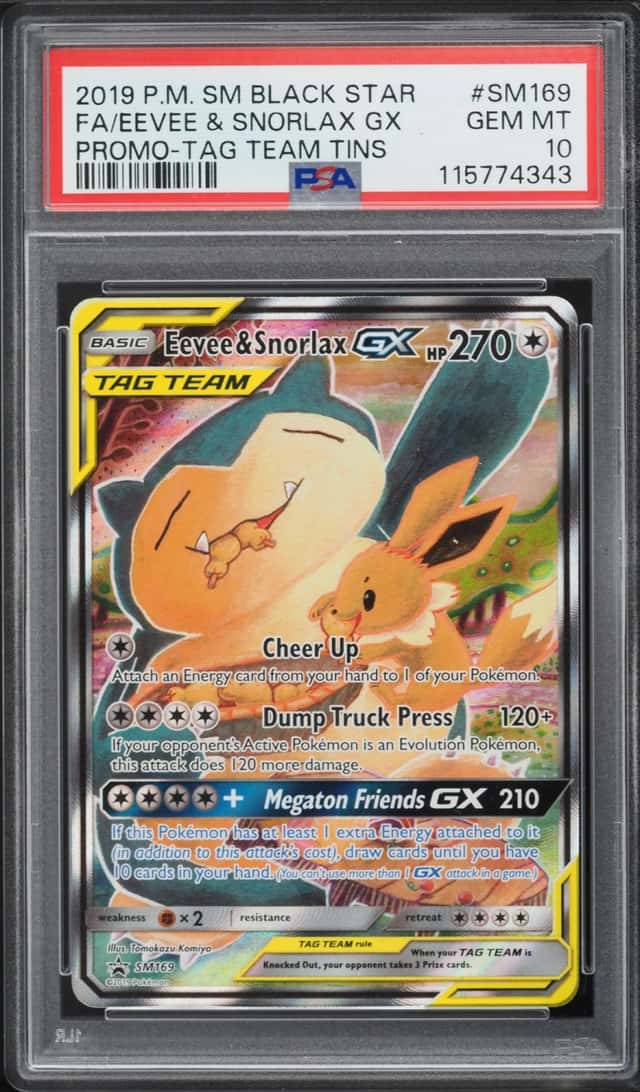 Eevee & Snorlax GX