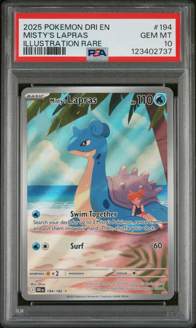 Misty's Lapras