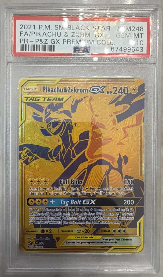 Pikachu & Zekrom GX