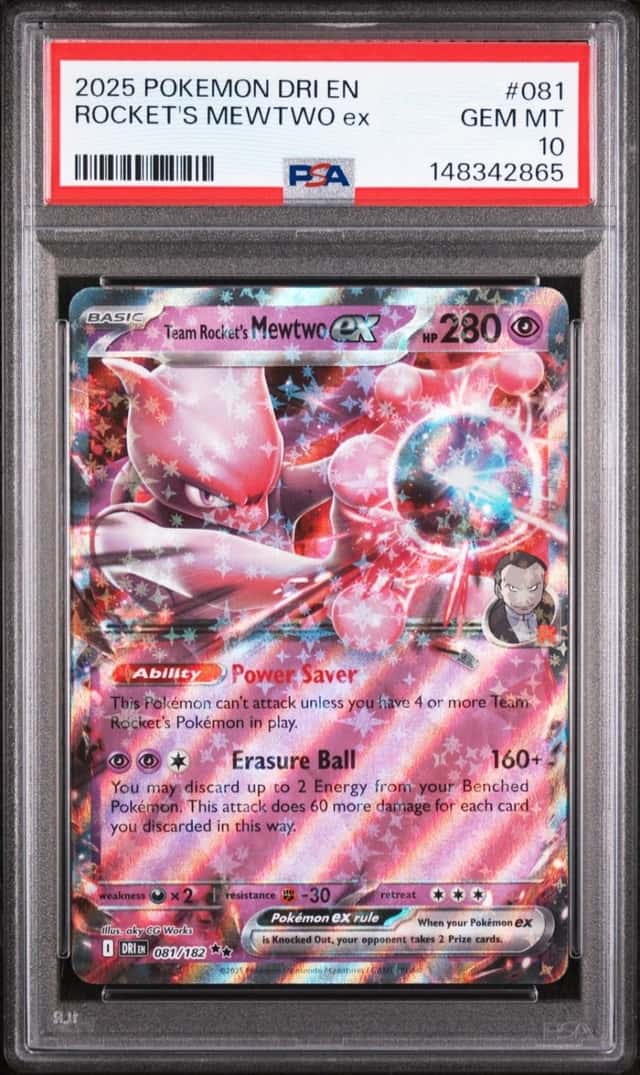 ROCKET'S MEWTWO ex