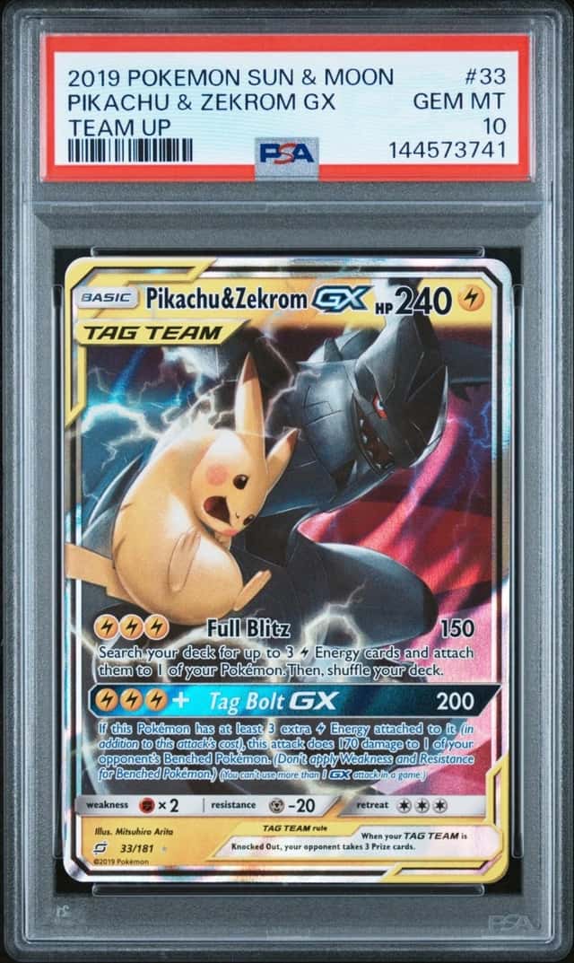 Pikachu & Zekrom GX