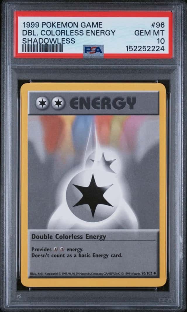 Double Colorless Energy
