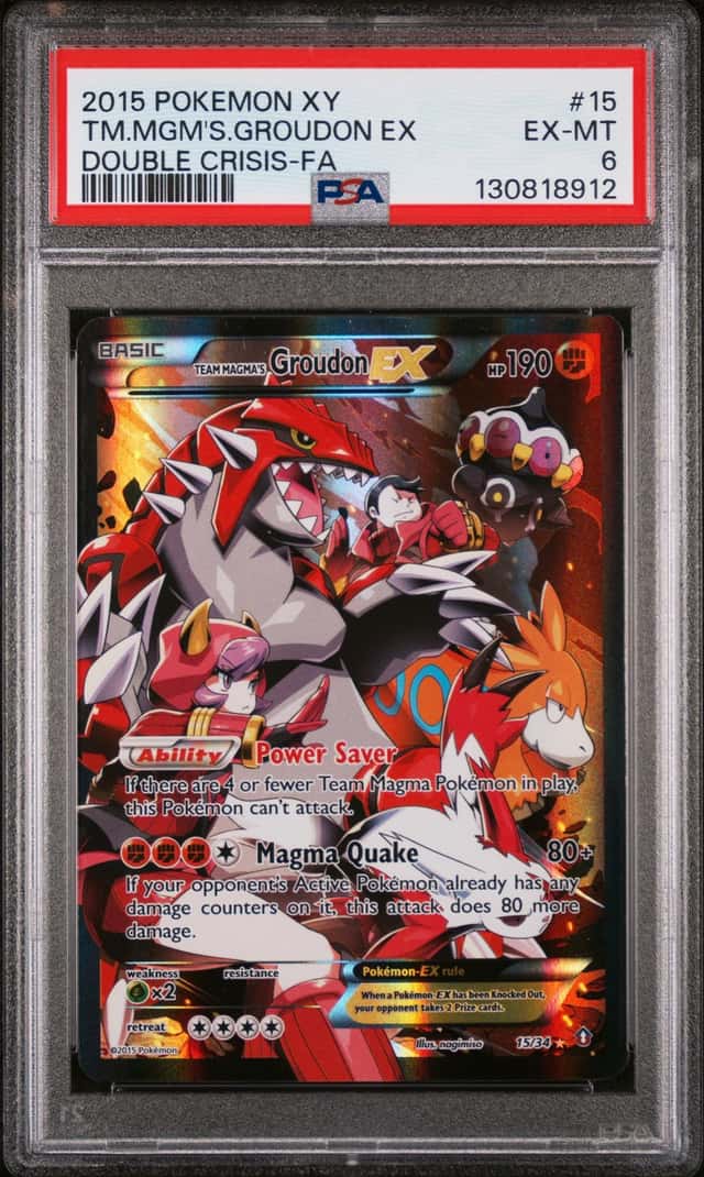 Team Magma's Groudon EX