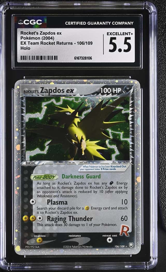 Rocket's Zapdos EX