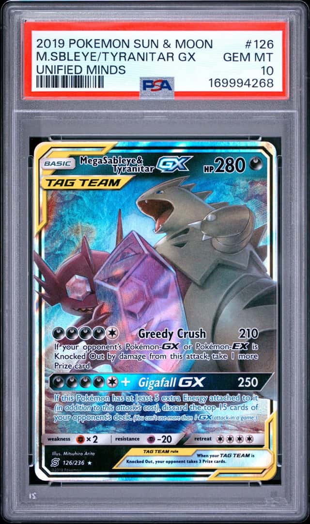 Mega Sableye & Tyranitar GX