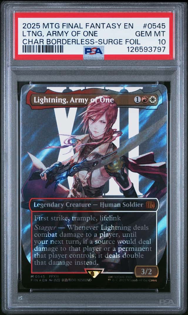 Lightning, Army Of One
