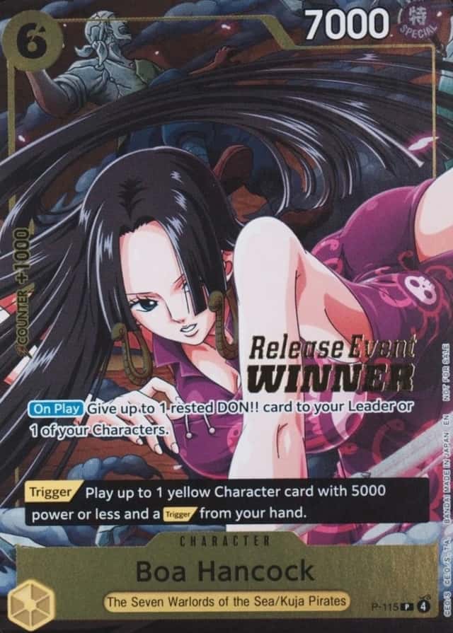Release Event, Winner