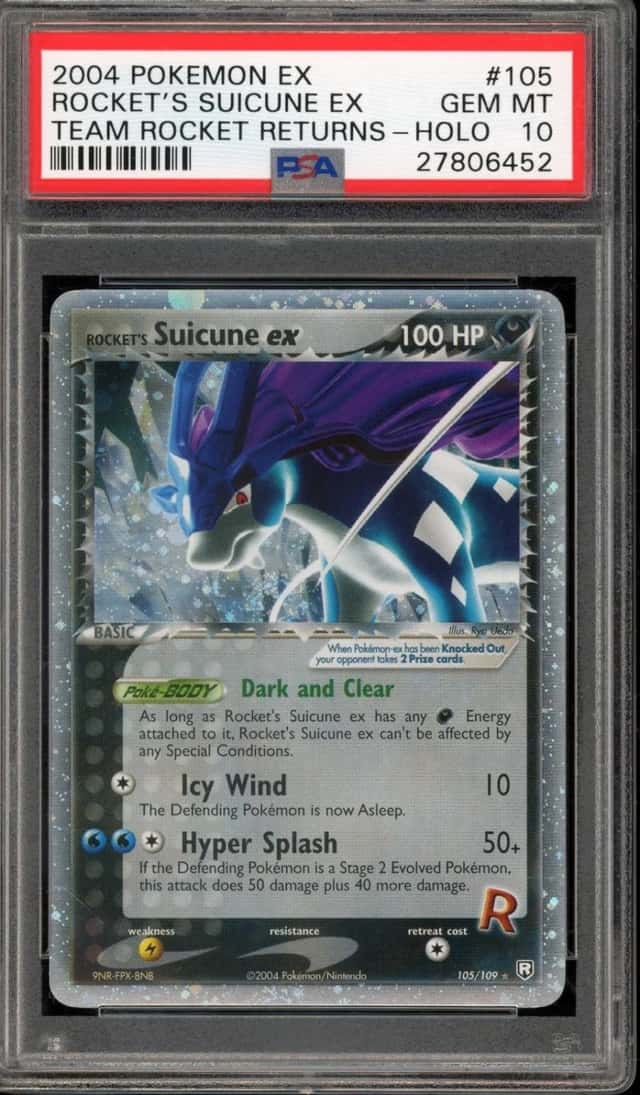 Rocket's Suicune EX